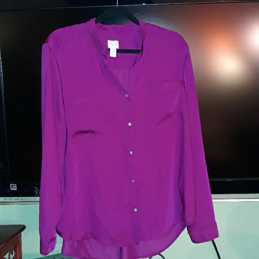 Chico's front buttoned shirt